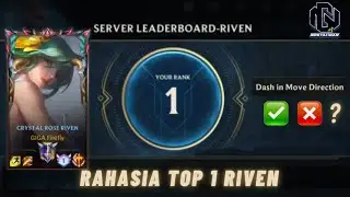 INTERVIEW TOP 1 RIVEN JUNGLE SEA - (CARA MAIN & SETTING KHUSUS) - Wild Rift Indonesia