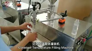 Semi automatic ointment  filling machine