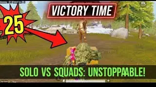 💀Ghillie Suit + 25 Eliminations = Non-Stop Action🔥