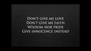 The Crow, The Owl And The Dove - Nightwish- Lyrics