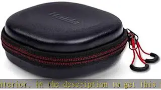 Haida 5 Filter Hard Tortoise Storage/Travel Zipper Case w Carabiner Holds up to 82mm Filters HD4480