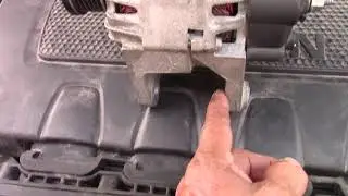 How to replace an alternator on a 2016 nissan sentra.