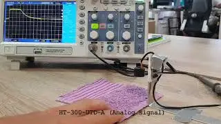 Ultrasonic sensor to detect different surfaces - analog signal