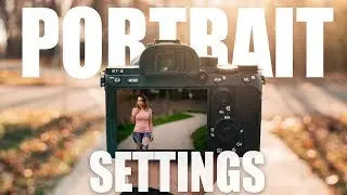 The CAMERA SETTINGS I use for Portrait Photography!
