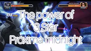 3 Star Proxima Midnight VS Winter Soldier | Marvel Contest Of Champions