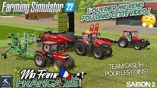 ENORME CHANTIER DE FOIN DE A à Z !!! 😵 MFFS2 #7 - Farming simulator 22