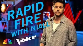 Niall Horan's Hottest Takes and More Rapid-Fire Questions | The Voice | NBC