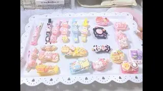 Immersive packaging! Resin hair clips, custom made! #resin hair clips #resin phone cases