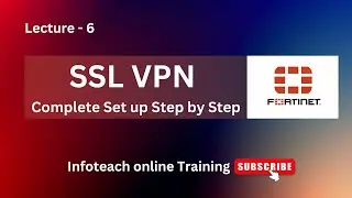 How to Setup SSL/VPN to Remotely Connect to a FortiGate firewall Step by Step Guide