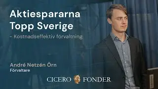 Aktiespararna Topp Sverige - Kostnadseffektiv f&ouml;rvaltning