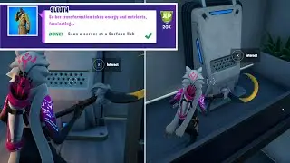 Scan a Server at a Surface Hub! All Locations! - Fortnite Epic Challenges Week 13