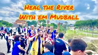 EM Mudball to revitalise the Plentong River