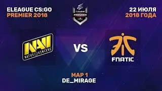 Na'Vi vs Fnatic HD-720 [ELEAGUE Premier 2018] map1 - de_mirage