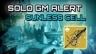 Solo Grandmaster Alert - The Sunless Cell | Arc Hunter Build | Destiny 2