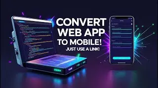 Convert Website to Mobile App in Minutes! (HTML, CSS, JS or Link to Android(Free)/iOS(Paid))