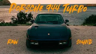 Porsche 944 Turbo Sunrise Drive | Raw Sound 4K