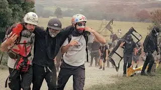 ROUE LIBRE : Manifestation contre L'AUTOROUTE A69 (Castres-Toulouse) &agrave; Puylaurens 8 juin 2024
