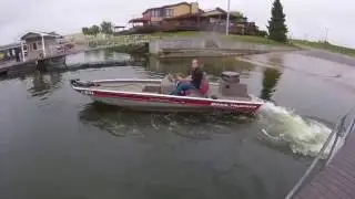 Bass Tracker Jet Boat 175HP - Water test 1.3 Morse