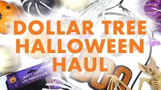HAUL // Изготовление и декор долларовых деревьев на Хэллоуин