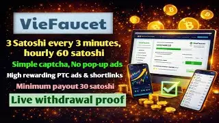 VieFaucet Faucet Review + Live Withdrawal Proof
