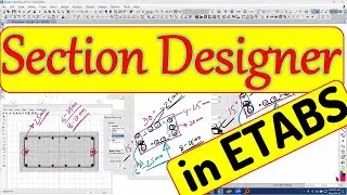 Section Designer in ETABS || SD Section - Part-1