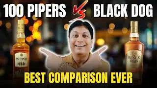 100 Pipers vs Black Dog Comparison | PATIAALA PEG #scotch #whisky #whiskey #love #friends #party