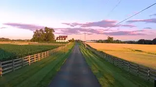 Breathtaking Farm at Sunset - Luxury Real Estate Video
