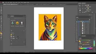 7   Illustrator   Type text tool