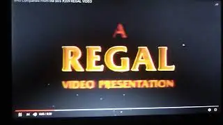 A Regal Video Presentation (1998) Company Logo VHS Capture (To retro VHS trailers)