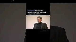 Ларри Эллисон: Вы не добьетесь успеха, делая то же, что и все остальные