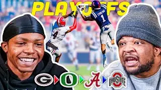 We Played EVERY College Football Playoff Game At ONCE!