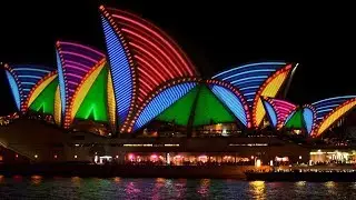 Sydney Opera House, Vivid Festival 2017, Sydney Australia