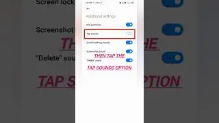 Redmi 9 Phone: Tap Sound Enable Kaise Kare? 🔊