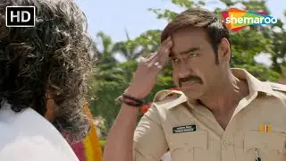 Singham Returns CLIMAX - आता माझी सटकली - Ajay Devgan Action Scene - Kareena Kapoor - HD