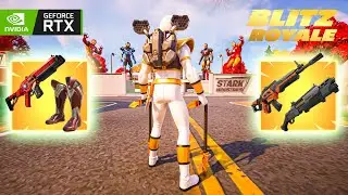 Fortnite BLITZ Stark Island | WHITE RANGER | 4K MAX Graphics 5090 RTX ON