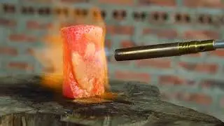 Bar Soap VS GAS TORCH