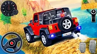 Jeep Mudding 4x4 Drive 2021 - Offroad Very Tough Driving Simulator - Android GamePlay #2