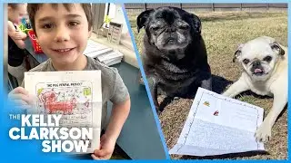 Kelly Clarkson Loves Viral Pug Pen Pal Project