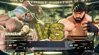 SFV Champion Edition 🔥 itsukick (DHALSIM) Vs JustfogQ16 (RYU) 🔥 Online Match's 03-21-2023