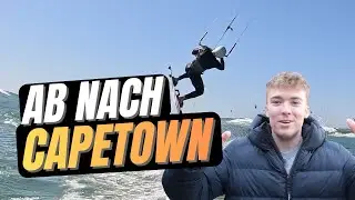 Reise nach Capetown und erste Kitesession im warmen // Kitesurfing VLOG