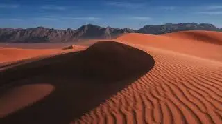 Desert Wind Blowing Across Sand Dunes | Sounds for Sleep, Focus, Meditation | White noise 8 Hours