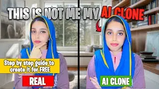 Create Your AI Clone for FREE | Step by step guide in urdu/hindi