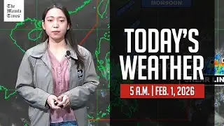Today's Weather, 5 A.M. | Feb. 1, 2026