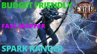 Path of Exile 2 - Spark Ranger t16 4 Minute Map Clear Build Showcase