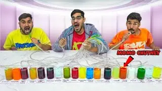 Dont Choose The Wrong Straw Challenge😭गलत_स्ट्रॉ_लिया_और_गए_काम_स .. #experiment