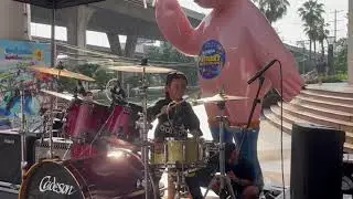 Miss you Drum Cover by ไทเกอร์ รายการ Bangna Street performance