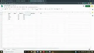 How to calculate percentage for all rows by fixing 1 denominator?