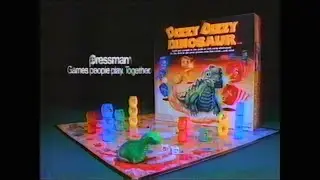 1989 Dizzy Dizzy Dinosaur Game Ad