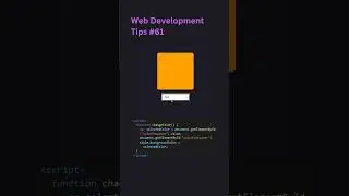 Simple Color Switcher using JS 🔥 #webdevelopment #javascript #coding