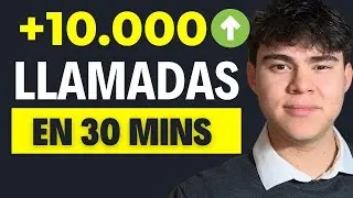 Te ENSE&Ntilde;O Como HICE 2M de llamadas con IA